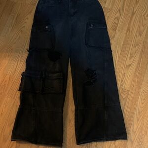 Hot Topic Black Denim Jeans